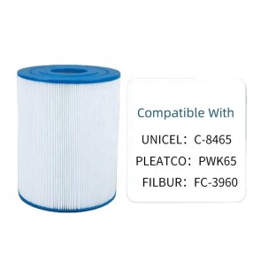 HPF-8465 Swimming Pool And Spa Filter Cartridge C-8465 PWK65 FC-3960 High Quality Water Pools Filters Equipment